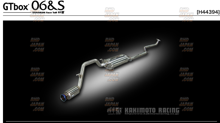 Kakimoto Racing GT Box 06&S Exhaust - N-One JG1 N WGN JH1 Turbo